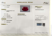 4.86/CT Natural Ruby Stone with Govt. Lab Certificate-16140S206364